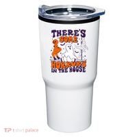Funny Halloween Theres Some Horrors In The House Tumbler thumb 0