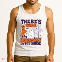 Funny Halloween Theres Some Horrors In The House Tank Top thumb 3