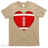Football Heart Valentine's Day Fors T-Shirt thumb 0