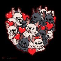 Frenchie Heart Valentines Great Gift Love French Bulldog Gift Meaningful Gift Coffee Mug thumb 5