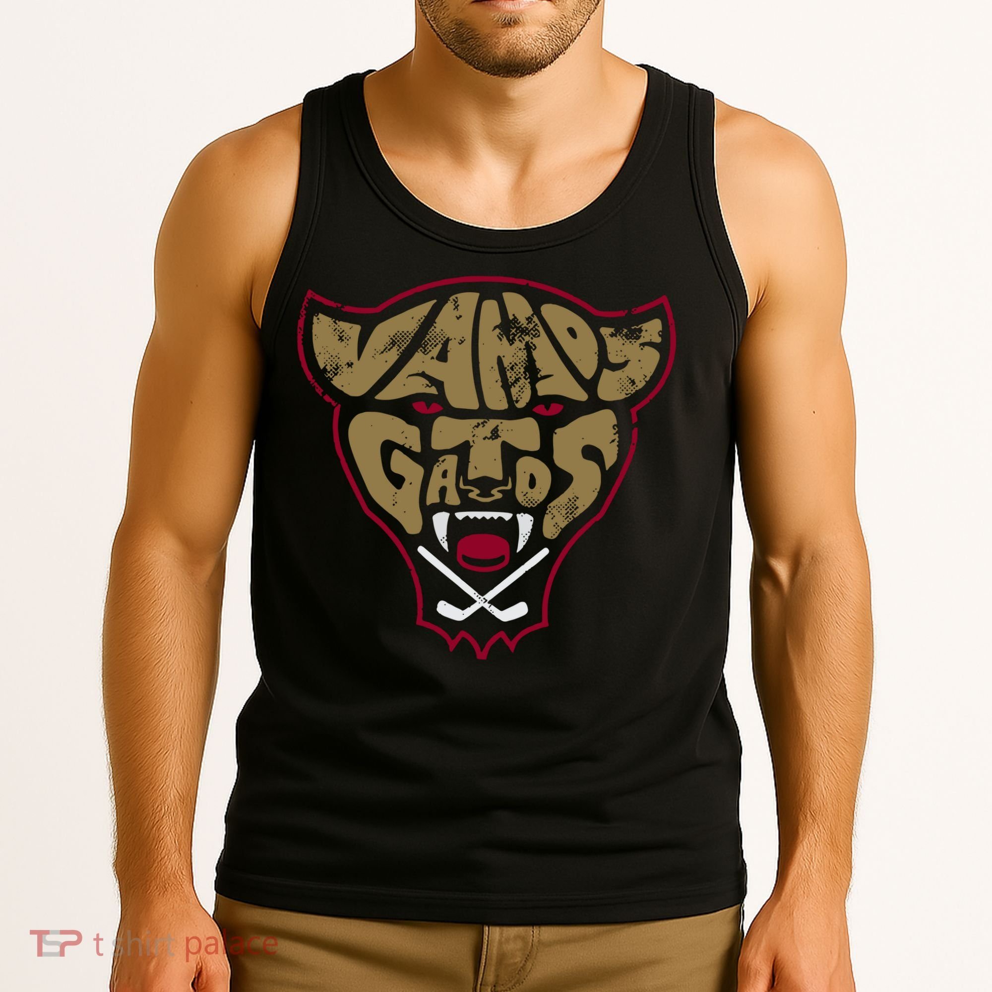 Florida Hockey Vamos Gatos Tank Top