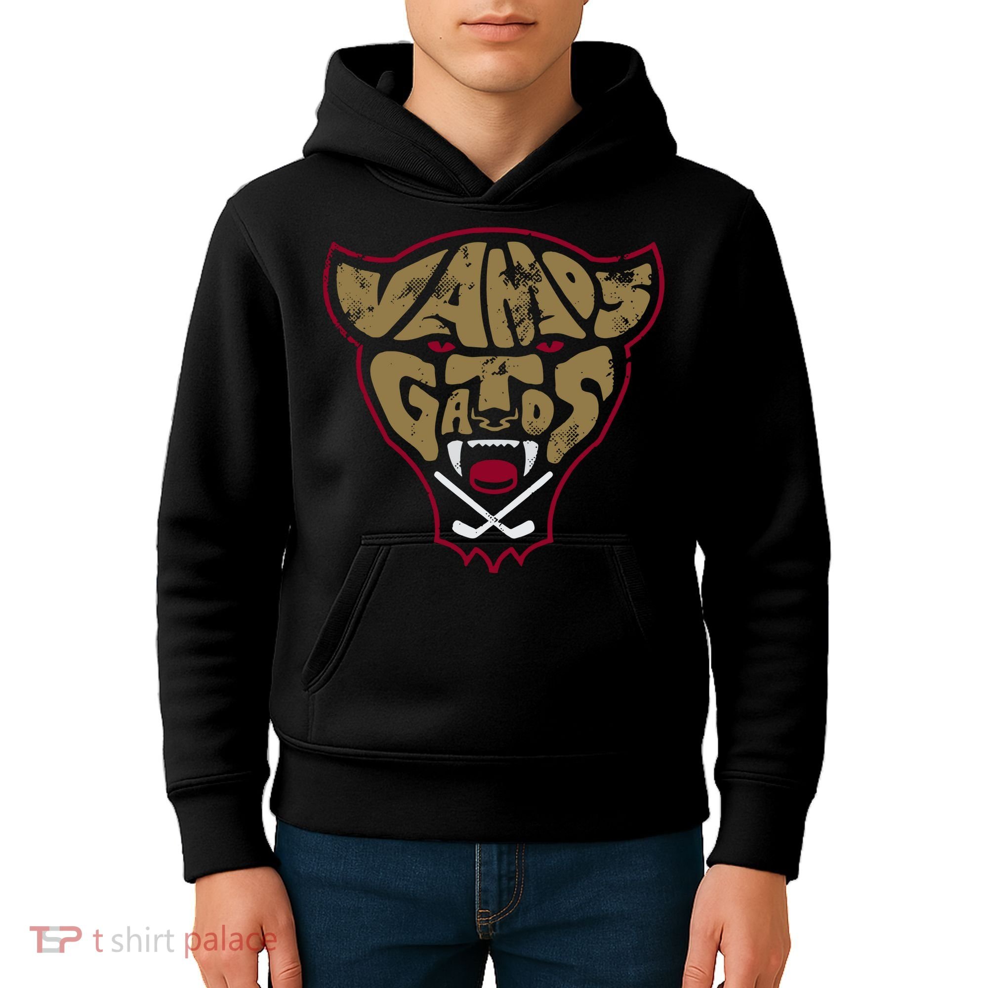 Florida Hockey Vamos Gatos Kids Hoodie