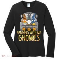 Funny Hanging With My Gnomies Halloween Gnome Women's Long Sleeve Shirt thumb 0