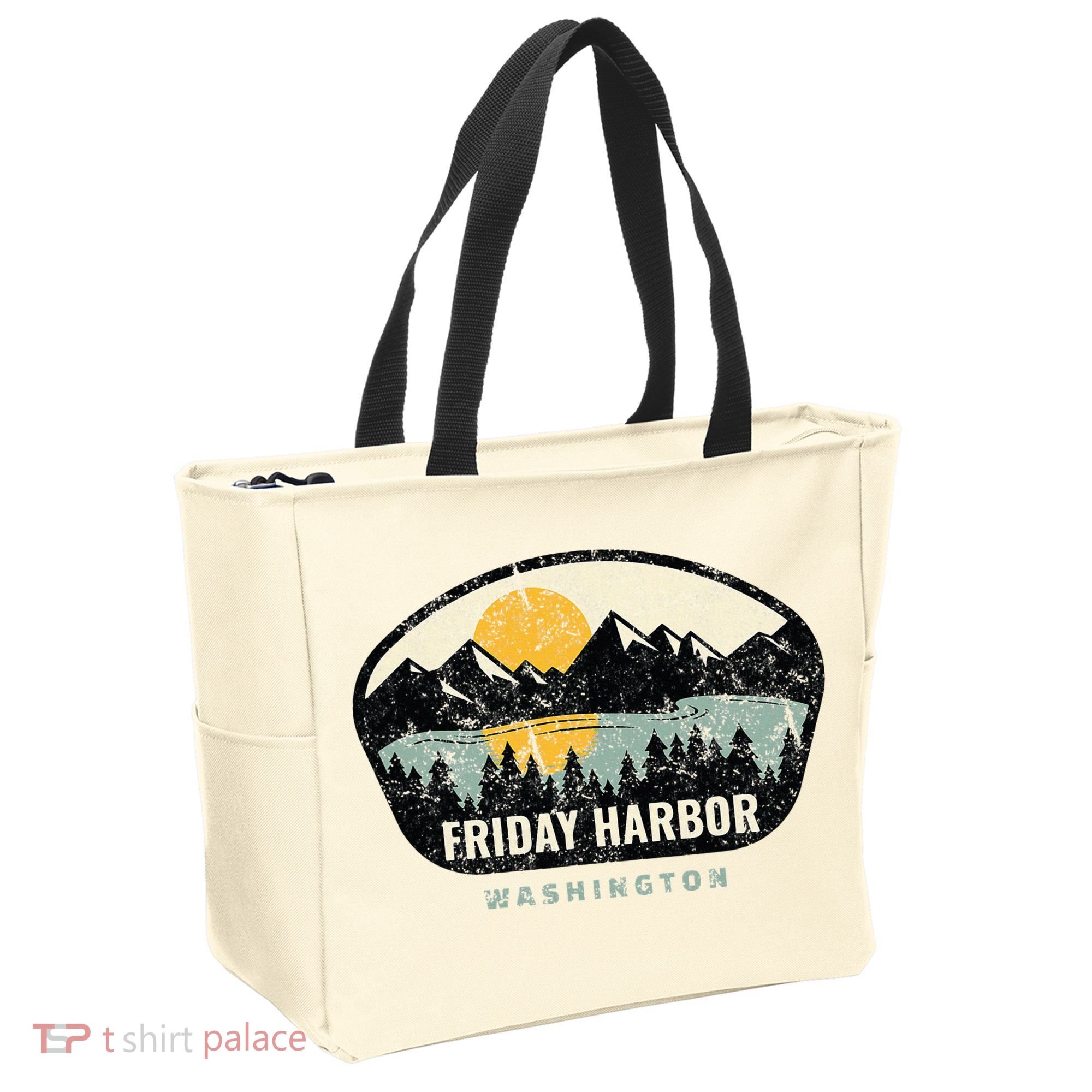 Friday Harbor Washington Outdoors San Juan Vacation Tote Bag