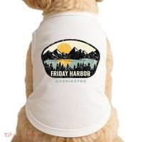 Friday Harbor Washington Outdoors San Juan Vacation Doggie Tank thumb 0