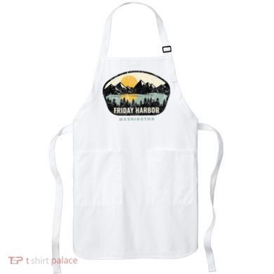 Friday Harbor Washington Outdoors San Juan Vacation Apron