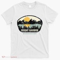 Friday Harbor Washington Outdoors San Juan Vacation T-Shirt thumb 0