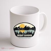 Friday Harbor Washington Outdoors San Juan Vacation Coffee Mug thumb 1