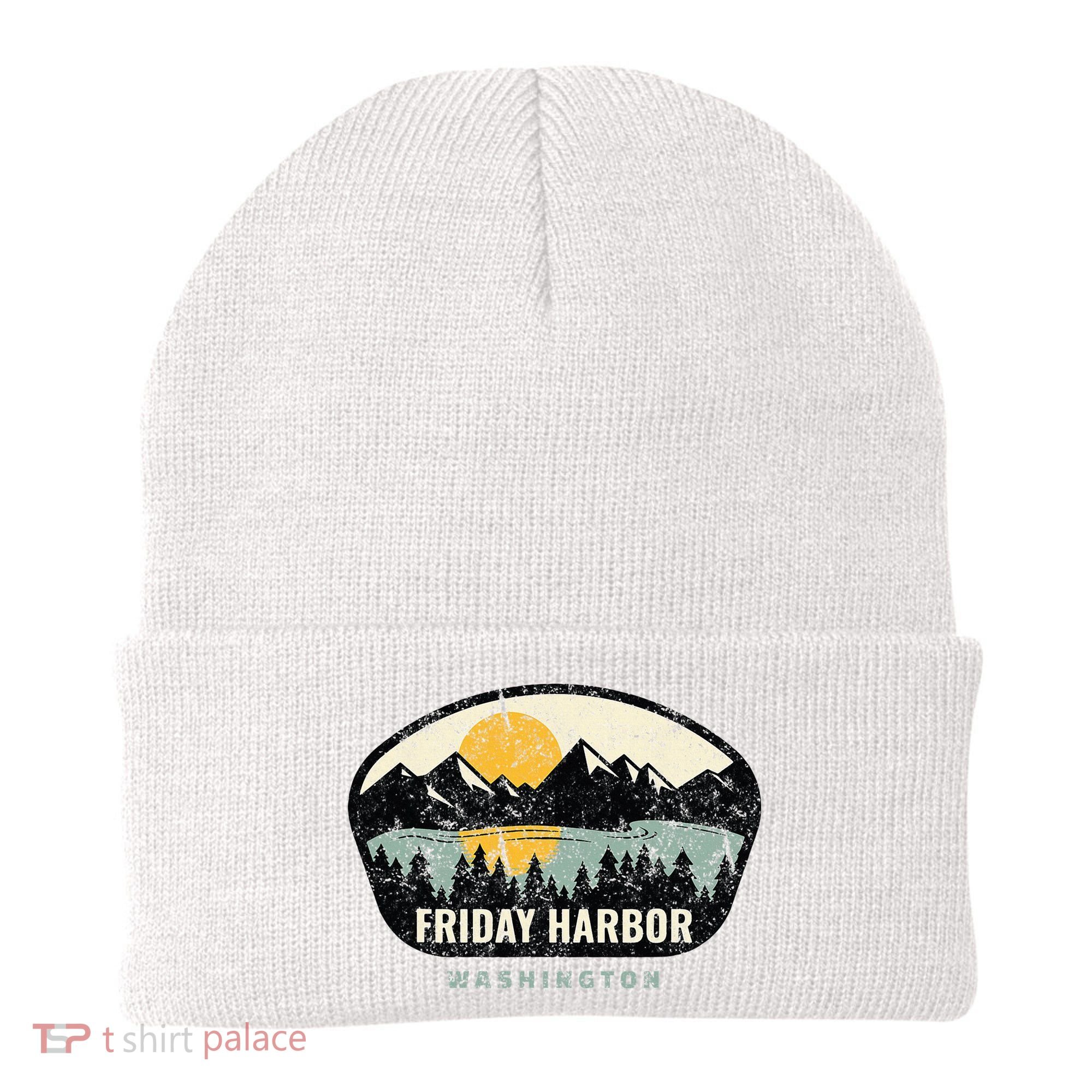 Friday Harbor Washington Outdoors San Juan Vacation Beanie