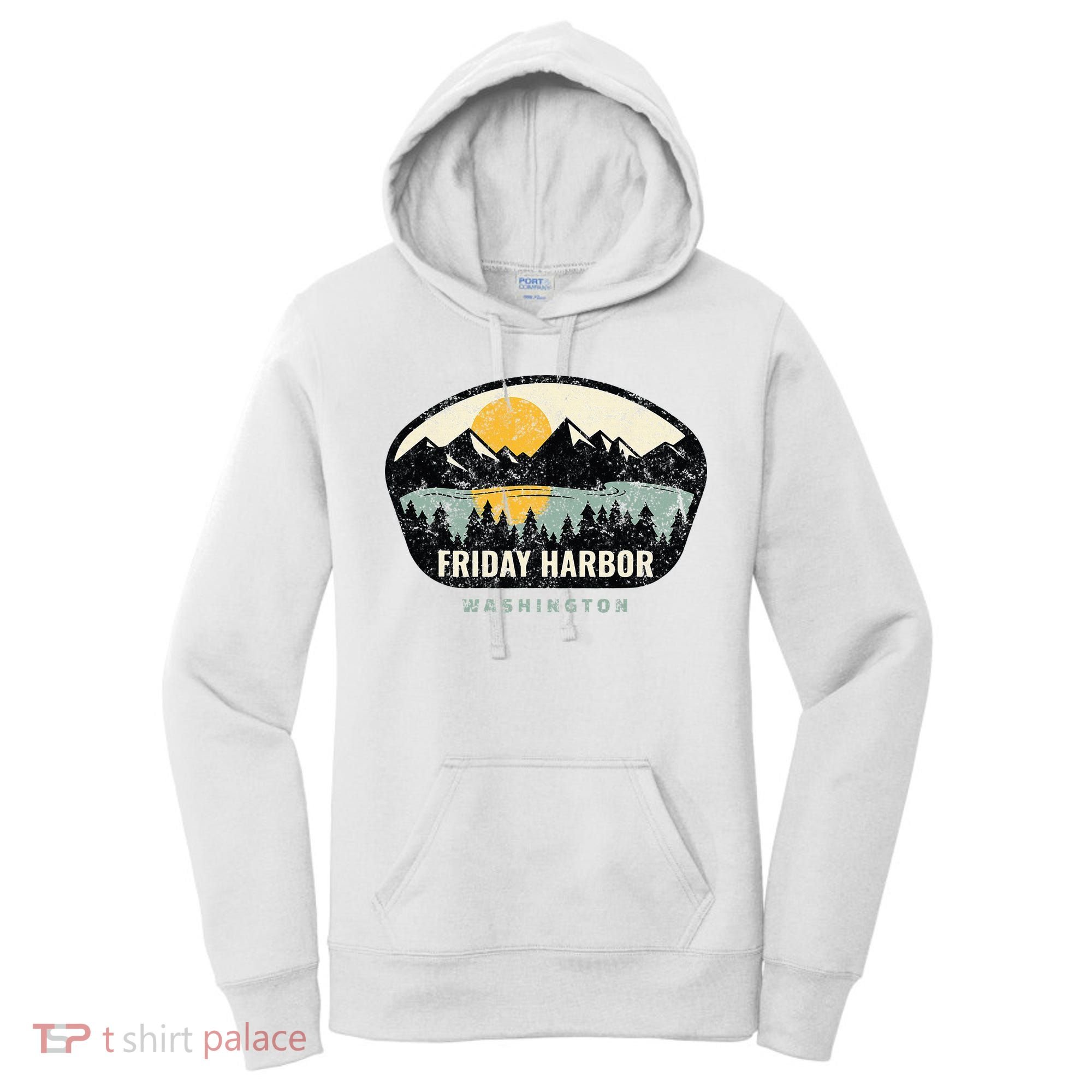 Friday Harbor Washington Outdoors San Juan Vacation Women's Hoodie