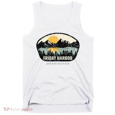 Friday Harbor Washington Outdoors San Juan Vacation Tank Top