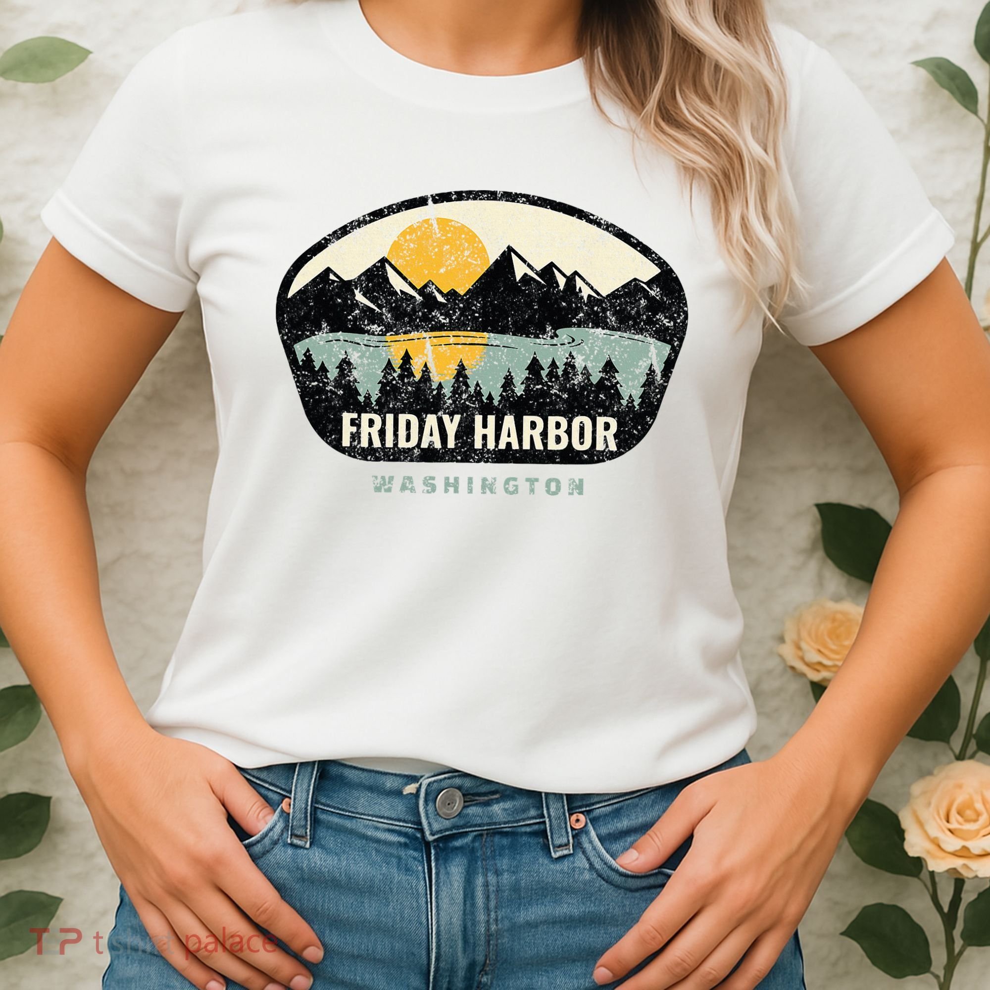 Friday Harbor Washington Outdoors San Juan Vacation Women's T-Shirt