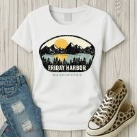Friday Harbor Washington Outdoors San Juan Vacation Women's T-Shirt thumb 3