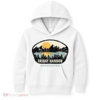 Friday Harbor Washington Outdoors San Juan Vacation Kids Hoodie thumb 0