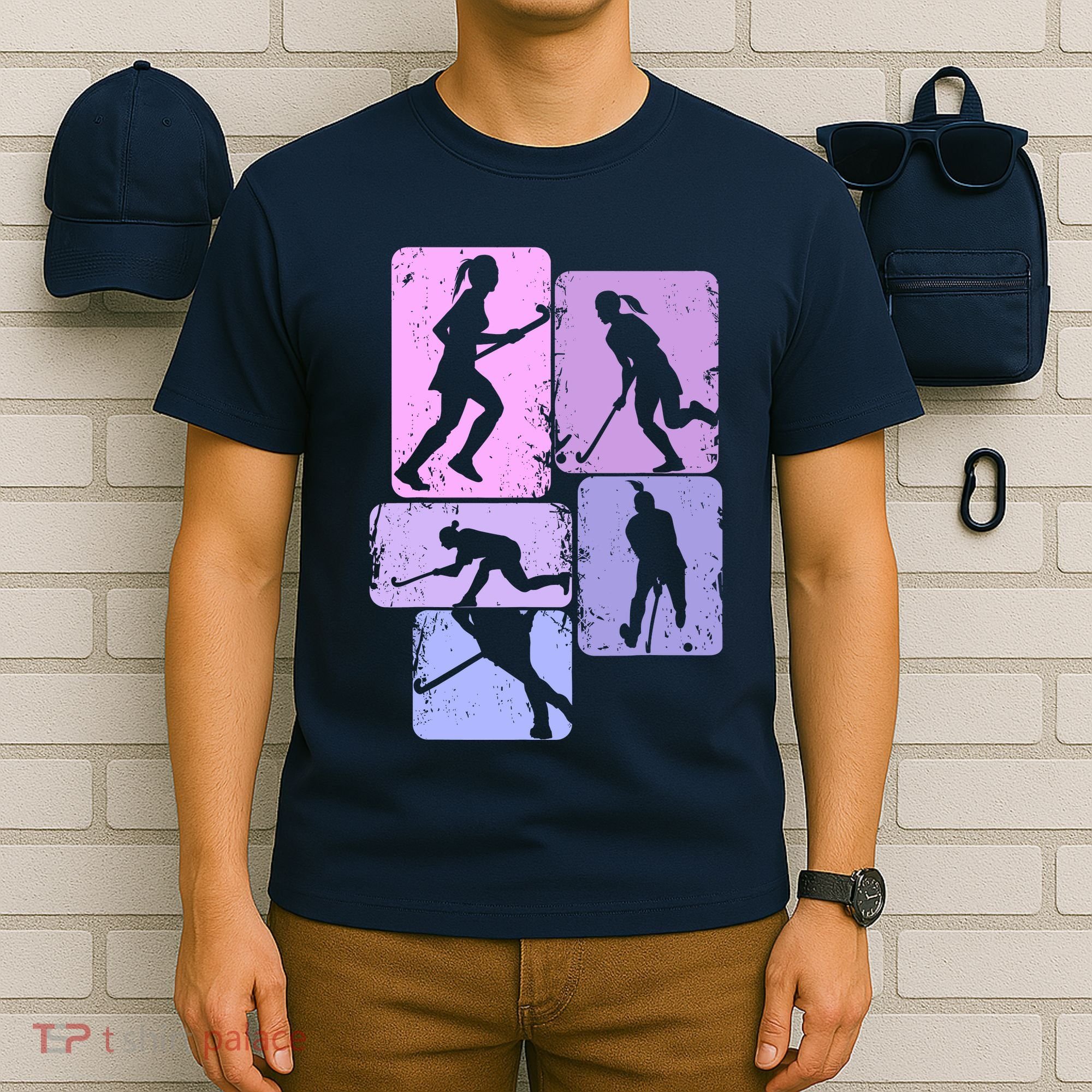 Field Hockey Wo Girl T-Shirt