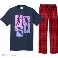 Field Hockey Wo Girl Pajama Set thumb 0