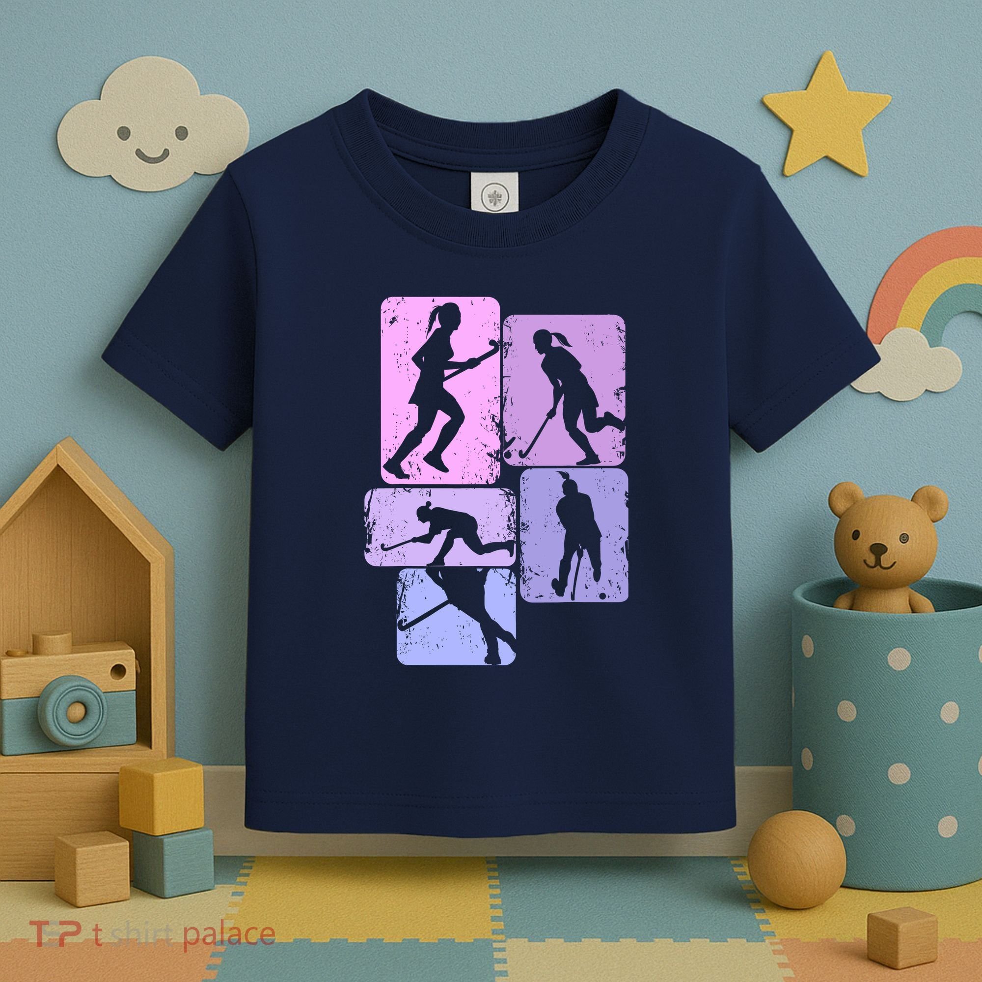 Field Hockey Wo Girl Toddler T-Shirt
