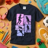 Field Hockey Wo Girl Kids T-Shirt thumb 3