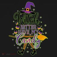 Funny Halloween Witch Better Have My Candy Women's Tank Top thumb 5