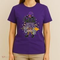 Funny Halloween Witch Better Have My Candy T-Shirt thumb 4