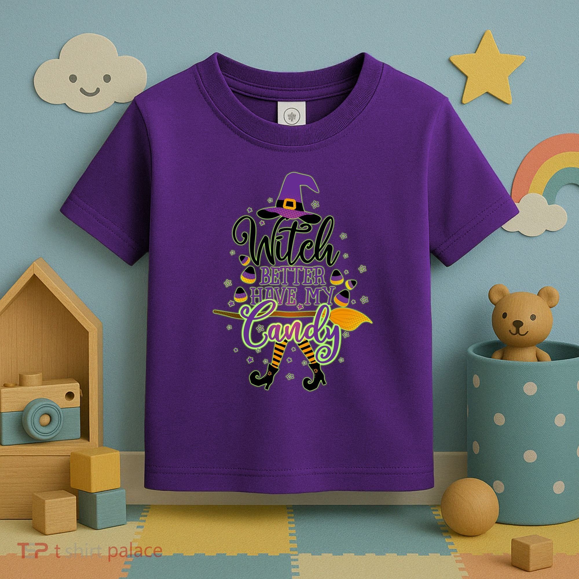 Funny Halloween Witch Better Have My Candy Toddler T-Shirt