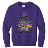 Funny Halloween Witch Better Have My Candy Kids Sweatshirt thumb 0