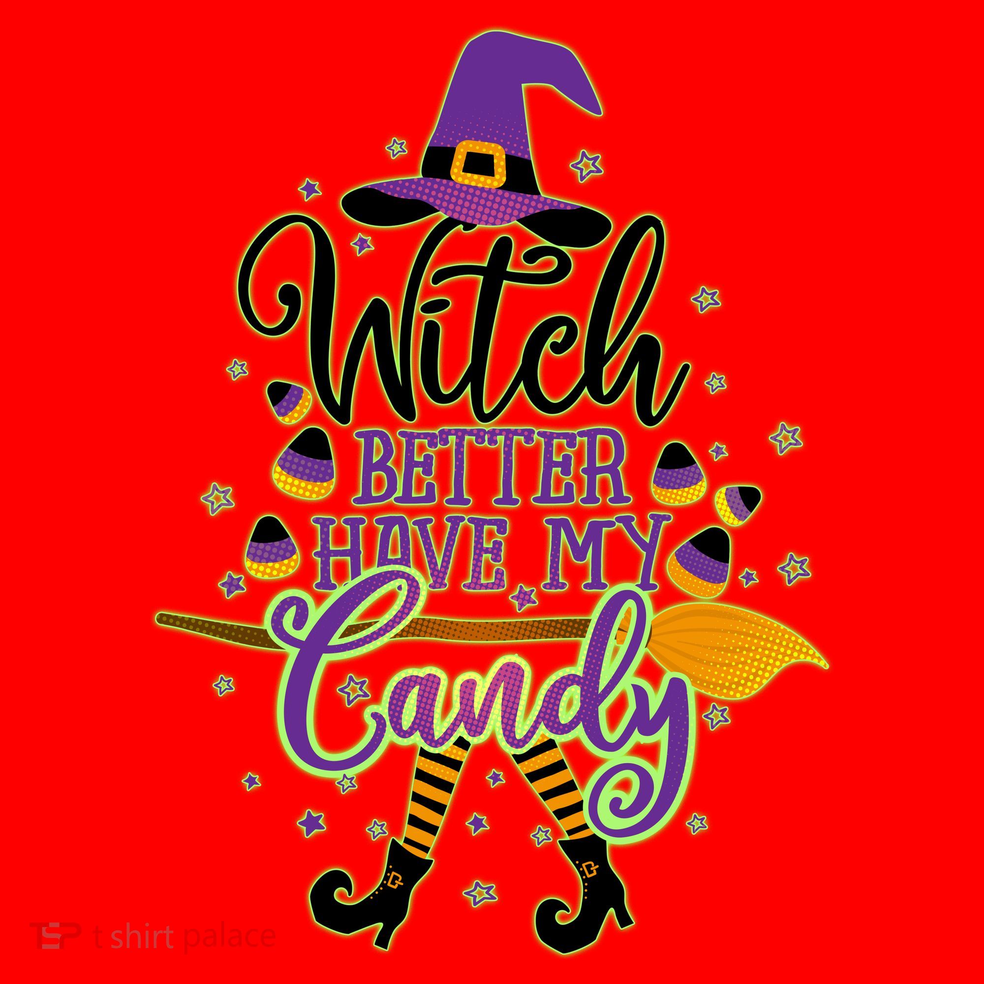 Funny Halloween Witch Better Have My Candy Santa Hat