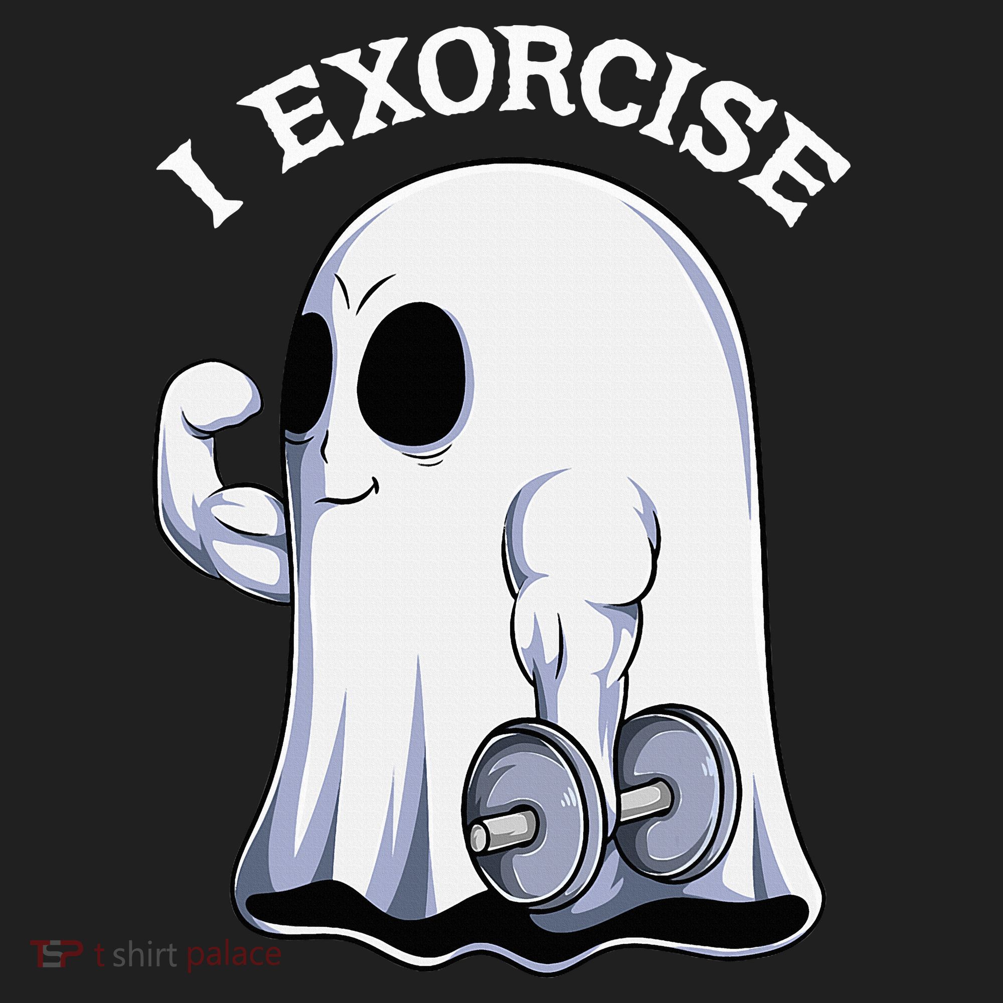 Funny Halloween Workout Ghost Exorcise Fitness Shirt Beanie