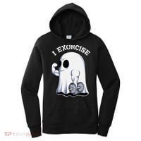 Funny Halloween Workout Ghost Exorcise Fitness Shirt Women's Hoodie thumb 0