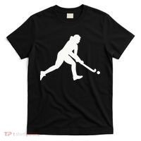 Field Hockey Woman Girl T-Shirt thumb 0