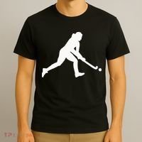 Field Hockey Woman Girl T-Shirt thumb 3