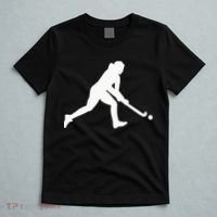 Field Hockey Woman Girl T-Shirt thumb 5
