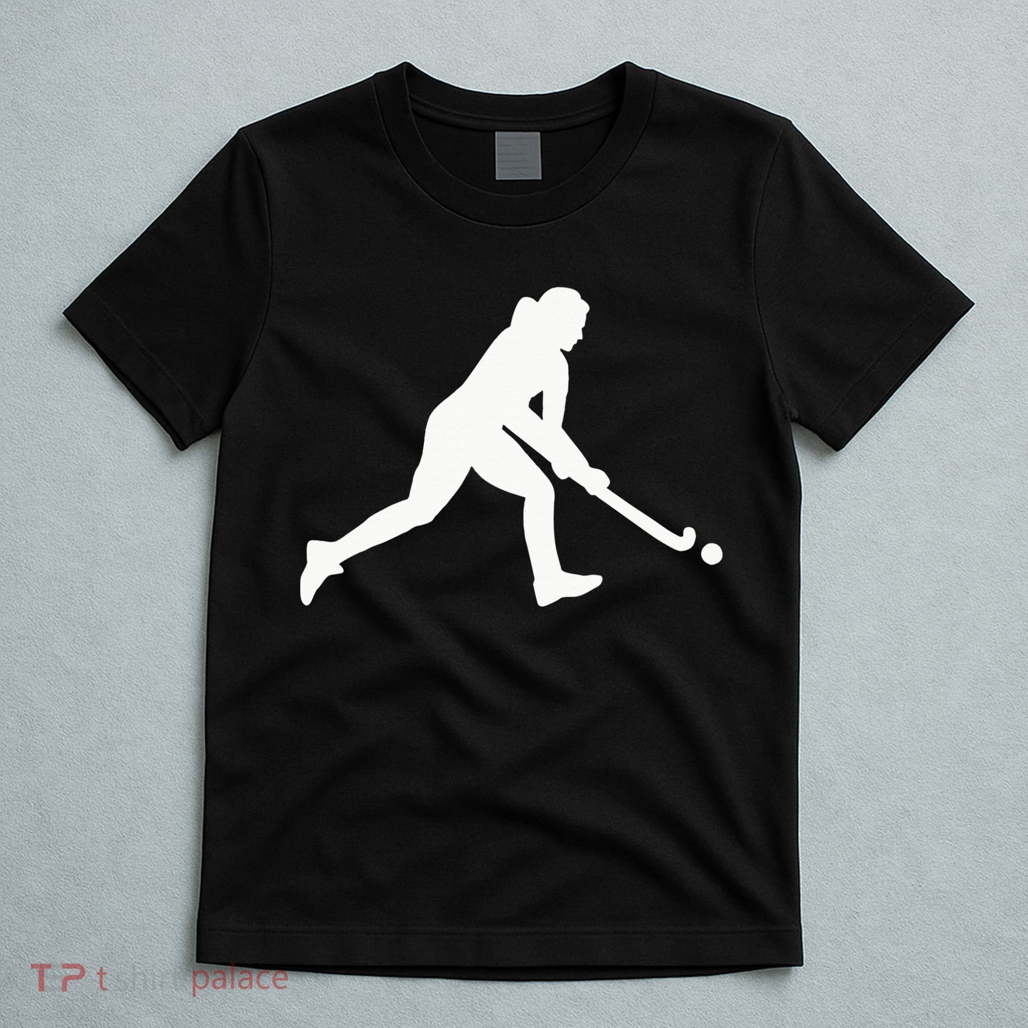Field Hockey Woman Girl T-Shirt