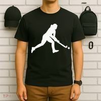Field Hockey Woman Girl T-Shirt thumb 6
