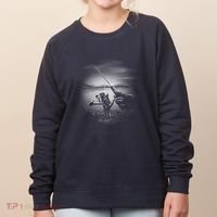 Fishing Hand With Reel Monochromatic Women's Sweatshirt thumb 0