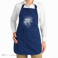 Fishing Hand With Reel Monochromatic Apron thumb 2