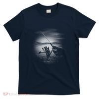 Fishing Hand With Reel Monochromatic T-Shirt thumb 0
