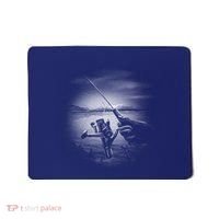 Fishing Hand With Reel Monochromatic Mousepad thumb 0