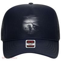 Fishing Hand With Reel Monochromatic Hat thumb 0