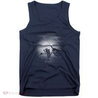 Fishing Hand With Reel Monochromatic Tank Top thumb 0