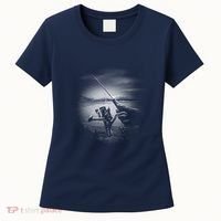 Fishing Hand With Reel Monochromatic Women's T-Shirt thumb 0