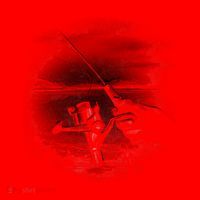 Fishing Hand With Reel Monochromatic Santa Hat thumb 1