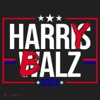 Funny Harris Walz 24 Harry Balz 2024 Political Meme Tumbler thumb 3