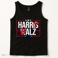 Funny Harris Walz 24 Harry Balz 2024 Political Meme Tank Top thumb 2