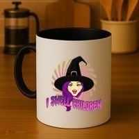 Funny Halloween Witch I Smell Children Coffee Mug thumb 4