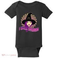 Funny Halloween Witch I Smell Children Baby Bodysuit thumb 0