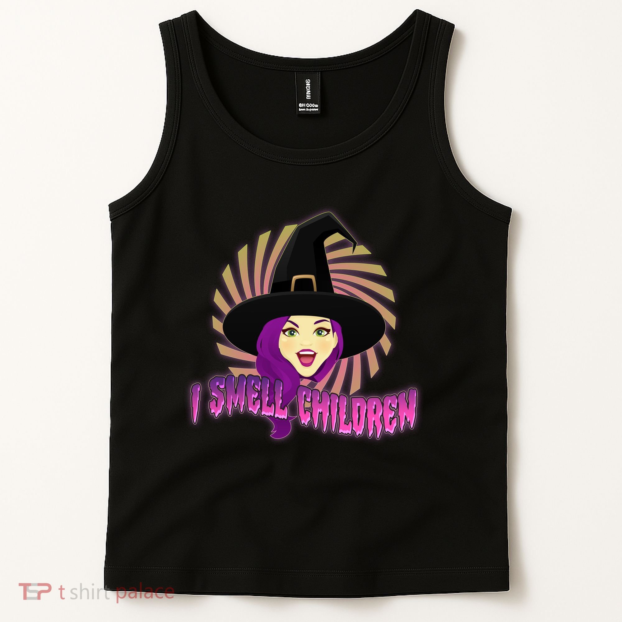 Funny Halloween Witch I Smell Children Tank Top