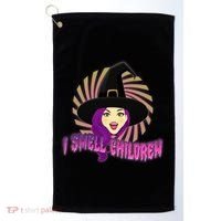 Funny Halloween Witch I Smell Children Golf Towel thumb 0