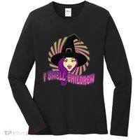 Funny Halloween Witch I Smell Children Women's Long Sleeve Shirt thumb 0