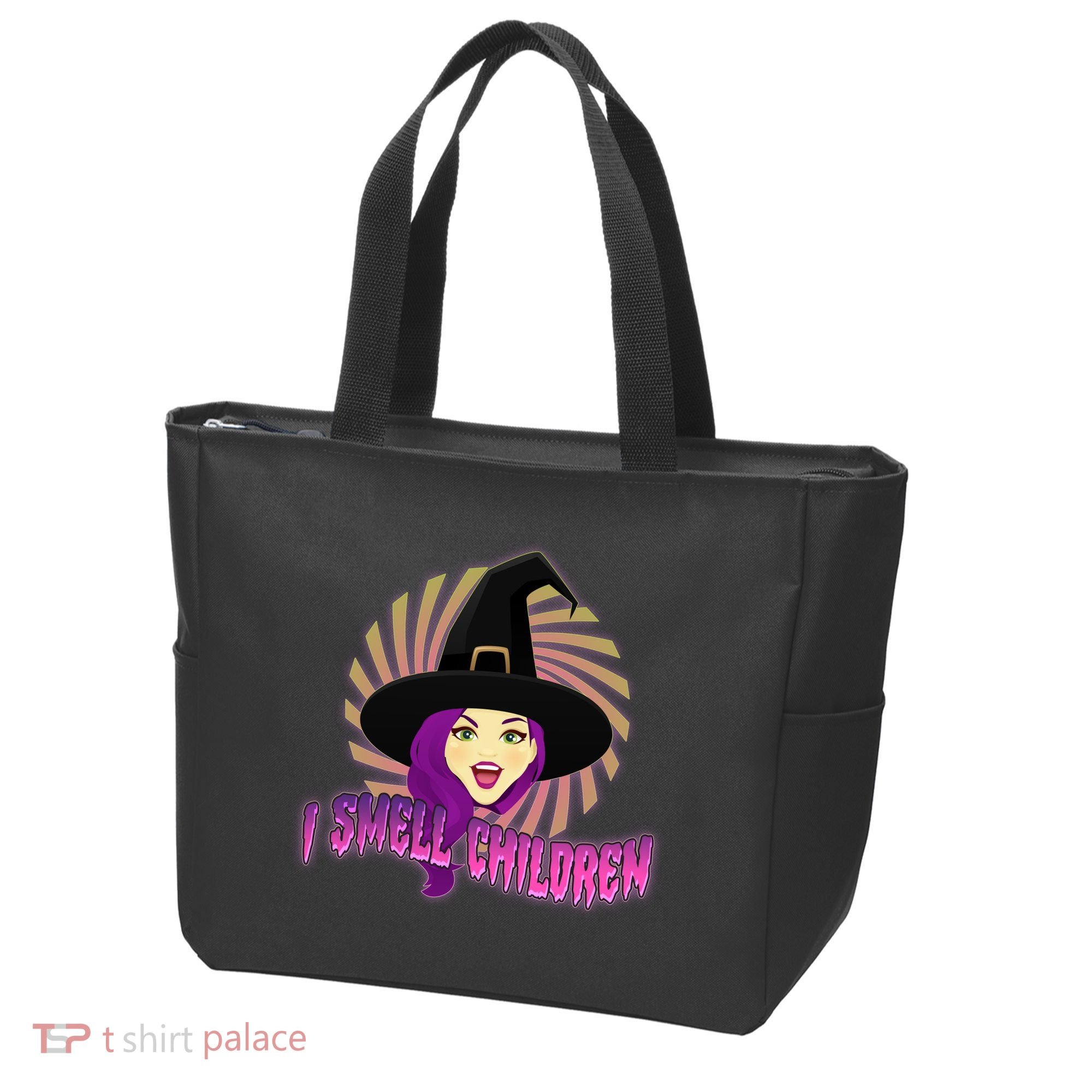 Funny Halloween Witch I Smell Children Tote Bag